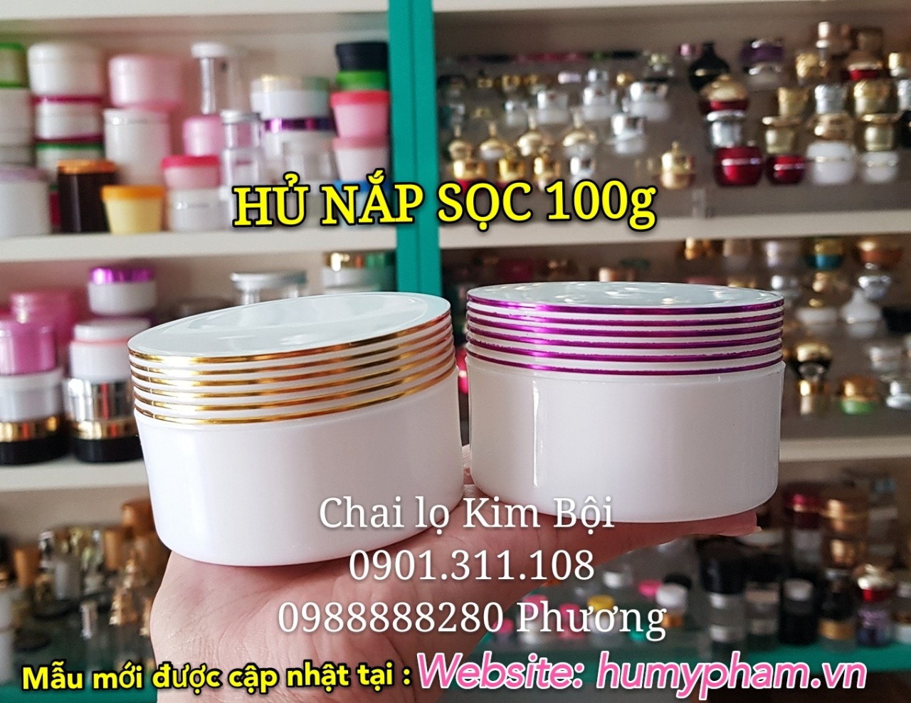 HỦ NẮP SỌC 100G